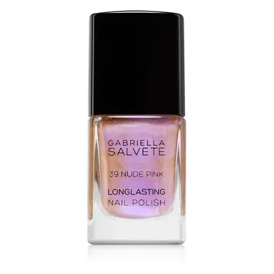 Gabriella Salvete Longlasting Enamel holografikus körömlakk árnyalat 39 Nude Pink 11 ml