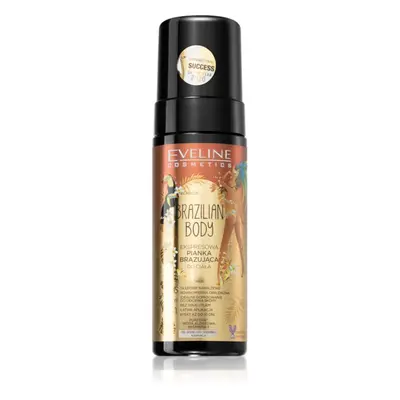 Eveline Cosmetics Brazilian Body önbarnító hab a gyors barnulásért 150 ml