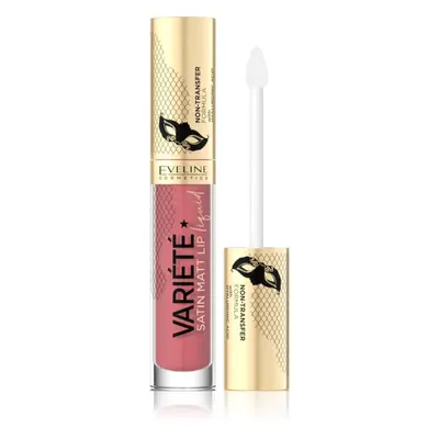 Eveline Cosmetics Variété matt folyékony állagú ajakrúzs árnyalat 05 Peach Mousse 4,5 ml