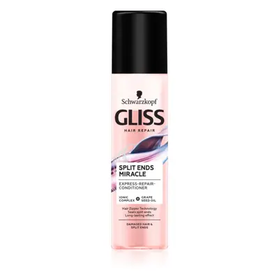 Schwarzkopf Gliss Split Ends Miracle öblítés nélküli kondicionáló a töredezett hajvégekre 200 ml