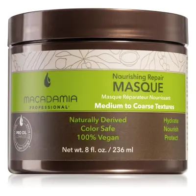 Macadamia Natural Oil Nourishing Repair tápláló hajmaszk hidratáló hatással 236 ml