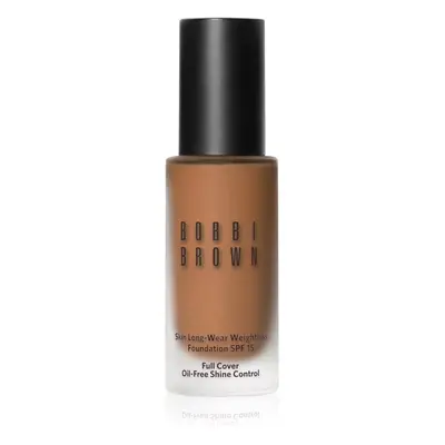 Bobbi Brown Skin Long-Wear Weightless Foundation tartós alapozó SPF 15 árnyalat Cool Golden (C-0