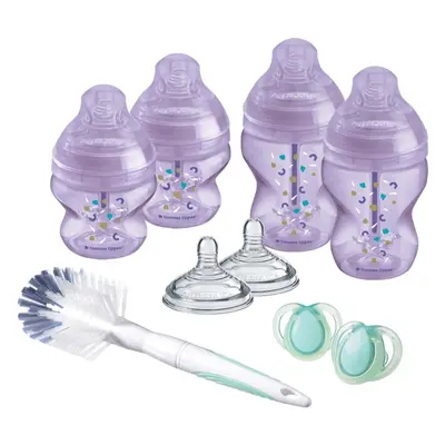 Tommee Tippee Closer To Nature Anti-colic Advanced szett antikólikus Purple