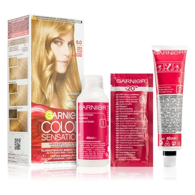 Garnier Color Sensation hajfesték árnyalat 8.0 Light Blond 1 db