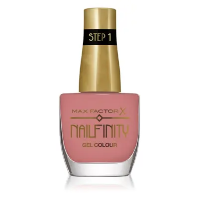 Max Factor Nailfinity Gel Colour géles körömlakk UV/LED lámpa használata nélkül árnyalat 235 Str