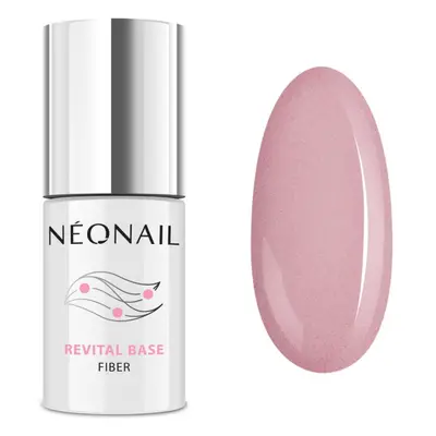 NEONAIL Revital Base Fiber alaplakk körömépítésre árnyalat Blinking Cover Pink 7,2 ml