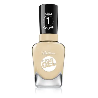 Sally Hansen Miracle Gel™ géles körömlakk UV/LED lámpa használata nélkül árnyalat Sun-Shower 14,