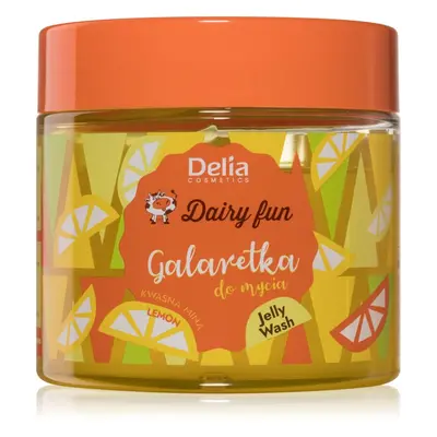 Delia Cosmetics Dairy Fun tusolózselé Lemon 350 g