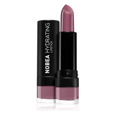 NOBEA Day-to-Day Hydrating Lipstick hidratáló rúzs árnyalat Soft Plum #L10 4,5 g