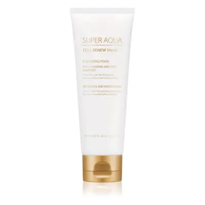 Missha Super Aqua Cell Renew Snail tisztító hab csigakivonattal 100 ml