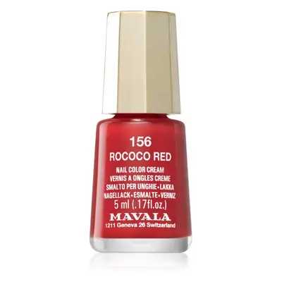 Mavala Mini Color körömlakk árnyalat 156 Rococo Red 5 ml