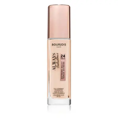 Bourjois Always Fabulous tartós alapozó SPF 20 árnyalat 105 Natural Ivory 30 ml