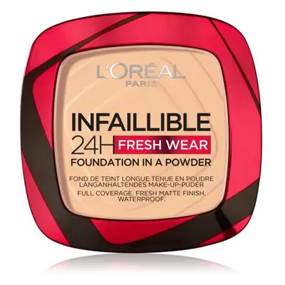 L’Oréal Paris Infaillible Fresh Wear 24h púderes make-up árnyalat 40 Cashmere 9 g