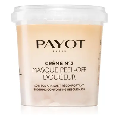 Payot N°2 Masque Peel-Off Douceur lehúzható arcmaszk az arcbőr megnyugtatására 10 g