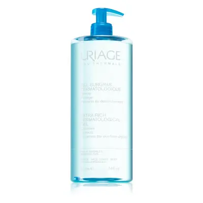 Uriage Hygiène Extra-Rich Dermatological Gel tisztító gél arcra és testre 1000 ml