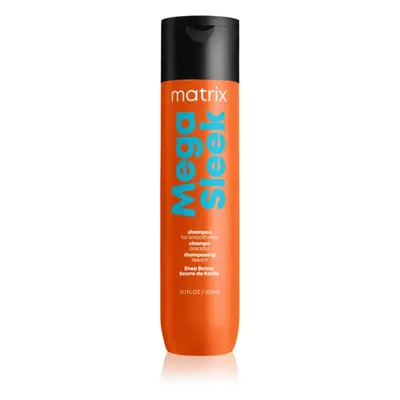 Matrix Mega Sleek sampon a rakoncátlan és töredezett hajra 300 ml