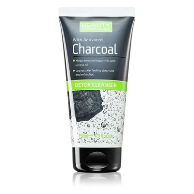 Beauty Formulas Charcoal tisztító gél faszénnel zsíros és problémás bőrre 150 ml