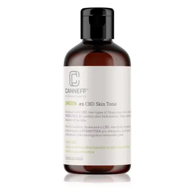 Canneff Green CBD Skin Tonic hidratáló arctonik 200 ml