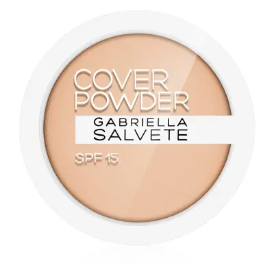 Gabriella Salvete Cover Powder kompakt púder SPF 15 árnyalat 02 Beige 9 g