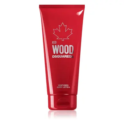 Dsquared2 Red Wood parfümös testápoló tej hölgyeknek 200 ml