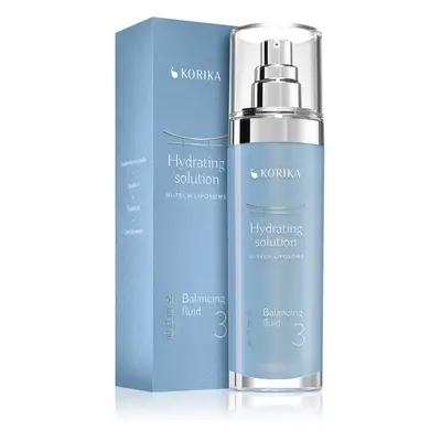 KORIKA HI-TECH LIPOSOME Hydrating solution Balancing fluid gyengéd hidratáló emulzió 120 ml