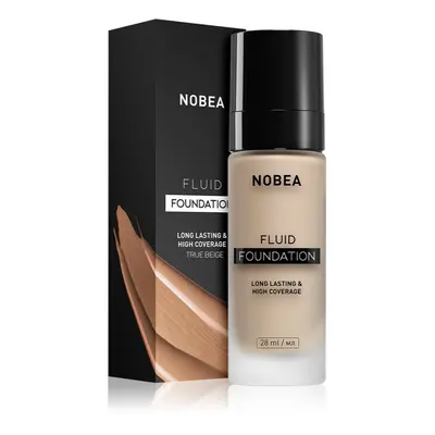 NOBEA Day-to-Day Fluid Foundation tartós alapozó árnyalat 06 True beige 28 ml