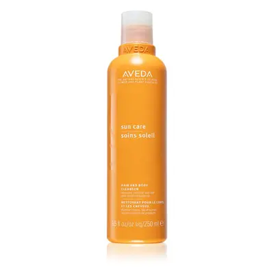 Aveda Sun Care Hair and Body Cleanser sampon és tusfürdő gél 2 in 1 nap, klór és sós víz által t