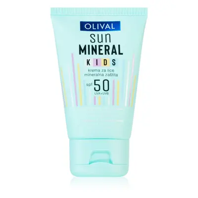 Olival Sun Mineral Kids napozókérm gyerekeknek arcra és testre SPF 50 50 ml