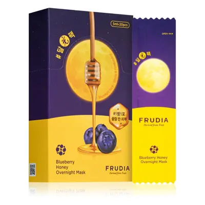 Frudia Honey Blueberry éjszakai hidratáló maszk az érzékeny száraz bőrre 20x5 ml