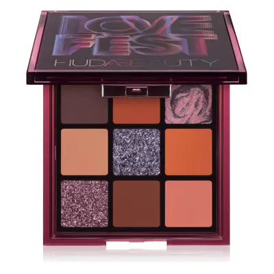 Huda Beauty Lovefest Obsessions szemhéjfesték paletta 7 g