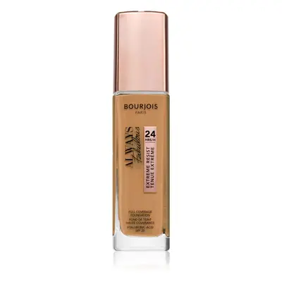 Bourjois Always Fabulous tartós alapozó SPF 20 árnyalat 520 Caramel 30 ml