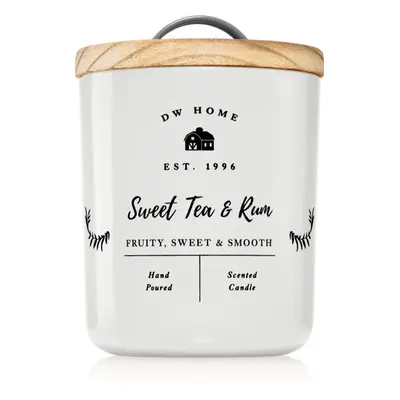 DW Home Farmhouse Sweet Tea & Rum illatgyertya 241 g