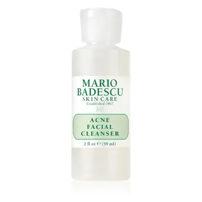 Mario Badescu Acne Facial Cleanser tisztító gél az aknéra hajlamos zsíros bőrre 59 ml