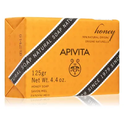 Apivita Natural Soap Honey tisztító kemény szappan 125 g