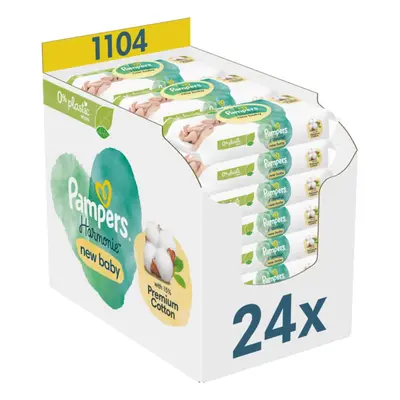 Pampers Harmonie New Baby nedves törlőkendő gyerekeknek 24x46 db