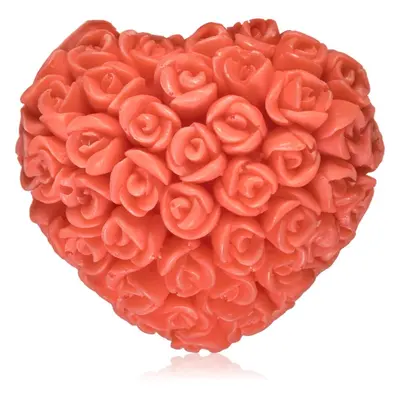 LaQ Happy Soaps Red Heart With Roses Szilárd szappan 40 g