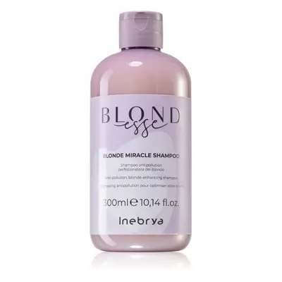 Inebrya BLONDesse Blonde Miracle Shampoo Tisztító méregtelenítő sampon szőke hajra 300 ml