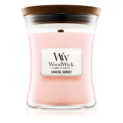 Woodwick Coastal Sunset illatgyertya fa kanóccal 275 g