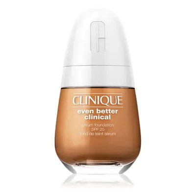 Clinique Even Better Clinical Serum Foundation SPF 20 ápoló alapozó SPF 20 árnyalat WN 118 Amber