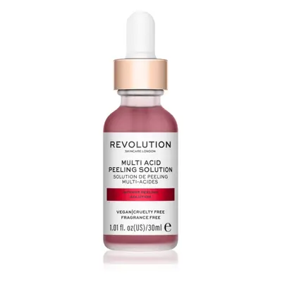 Revolution Skincare Multi Acid Peeling Solution mélytisztító peeling A.H.A.-val (Alpha Hydroxy A