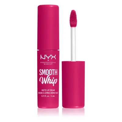 NYX Professional Makeup Smooth Whip Matte Lip Cream bársonyos rúzs kisimító hatással árnyalat 09