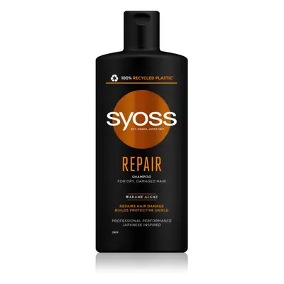 Syoss Intense Repair regeneráló sampon száraz és sérült hajra 440 ml