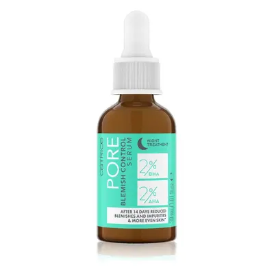 Catrice Pore Blemish Control éjszakai szérum a kitágult pórusokra 30 ml