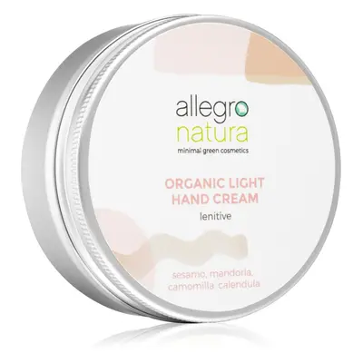 Allegro Natura Organic könnyű hidratáló krém kézre 60 ml