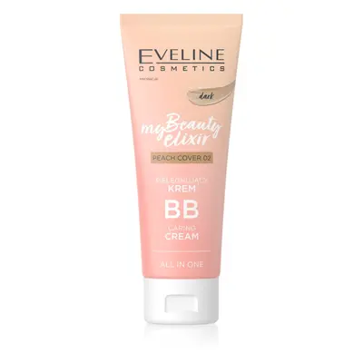 Eveline Cosmetics My Beauty Elixir Peach Cover hidratáló BB krém árnyalat 02 Dark 30 ml