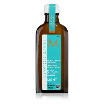 Moroccanoil Treatment Light olaj a vékony szálú, festett hajra 100 ml