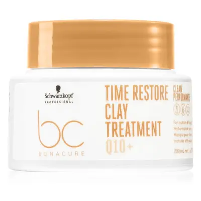 Schwarzkopf Professional BC Bonacure Time Restore agyagos maszk érett hajra 200 ml