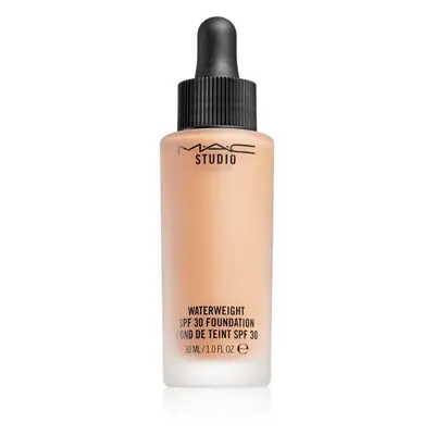 MAC Cosmetics Studio Waterweight SPF 30 Foundation könnyű hidratáló alapozó SPF 30 árnyalat NC 3