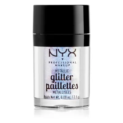 NYX Professional Makeup Glitter Goals Metálos csillámpor az arcra és a testre árnyalat 05 Lumi-l