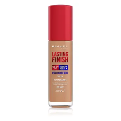 Rimmel Lasting Finish 35H Hydration Boost hidratáló alapozó SPF 20 árnyalat 300 Sand 30 ml